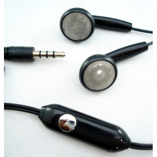 Long 3.5mm Wired Stereo Headphones with Microphone