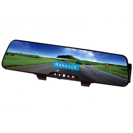VIVIFI Bluetooth Rear View Mirror Hands Free Car Kit