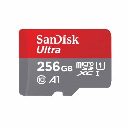 256GB SanDisk Ultra 120MB/s microSDXC XC I A1 Class 10 U1 Memory Card