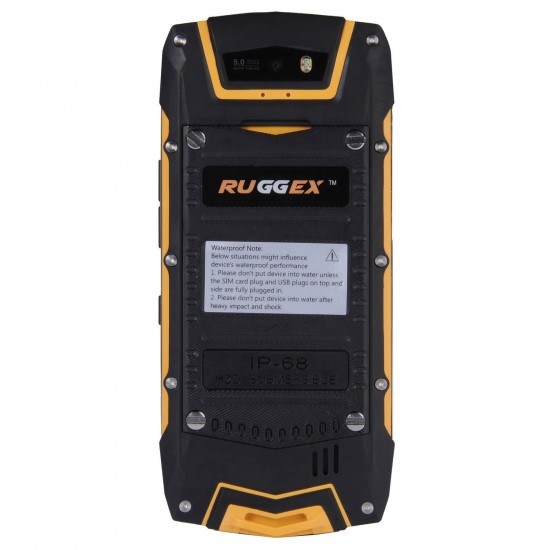 HuntFox 3G Rugged Smartphone with Keypad PTT and Torch + Dual Sim