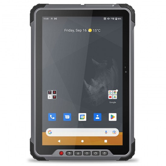 RUGGEX Palm Plus Tough Rugged Industrial Tablet with 2D Barcode Scanner Reader