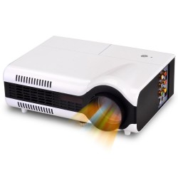 VIVIFI Glow Pro LED LCD Projector 1080P HDMI Home Cinema Movies Games Presentation